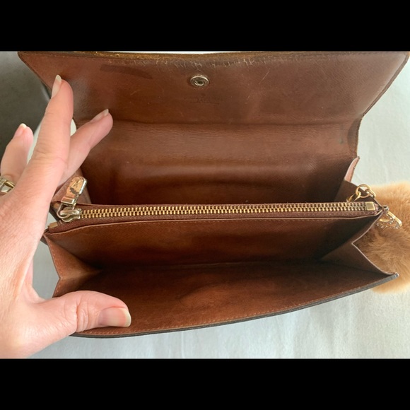 💯% Authentic Louis Vuitton Wallet Bi Fold Monogram Portefeuille Sarah 8919 - Picture 5 of 8